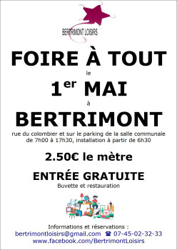 Foire à tout Foire à tout